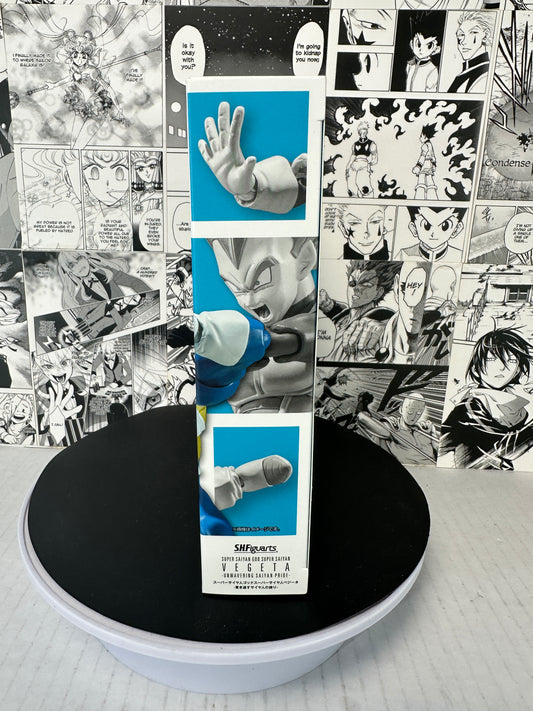 Dragon ball - Super Saiyan Blue Vegeta Unwavering saiyan pride s.h. figuarts