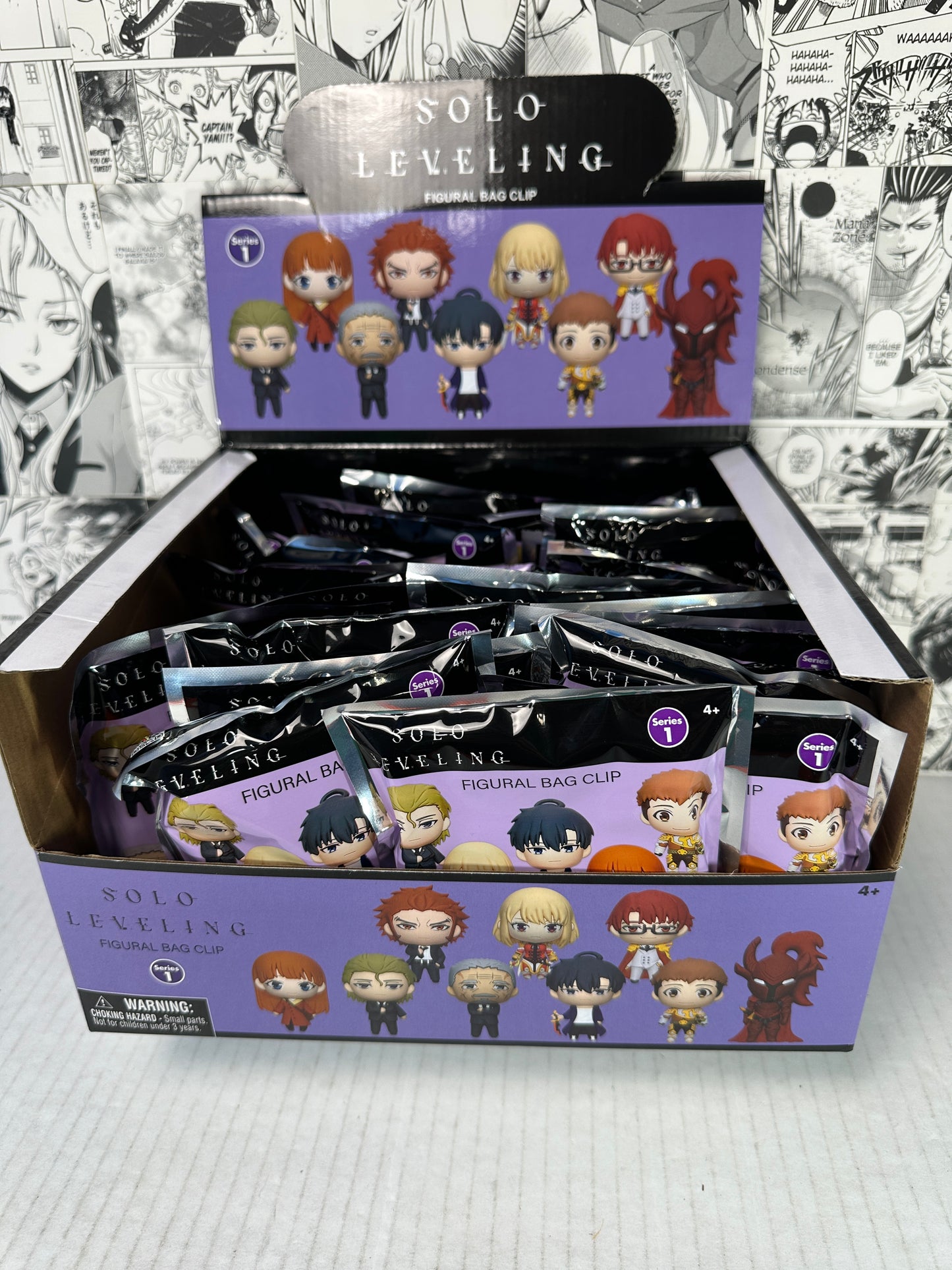 Solo Leveling - Solo Leveling 3D foam bag clip Series 1 blind bag