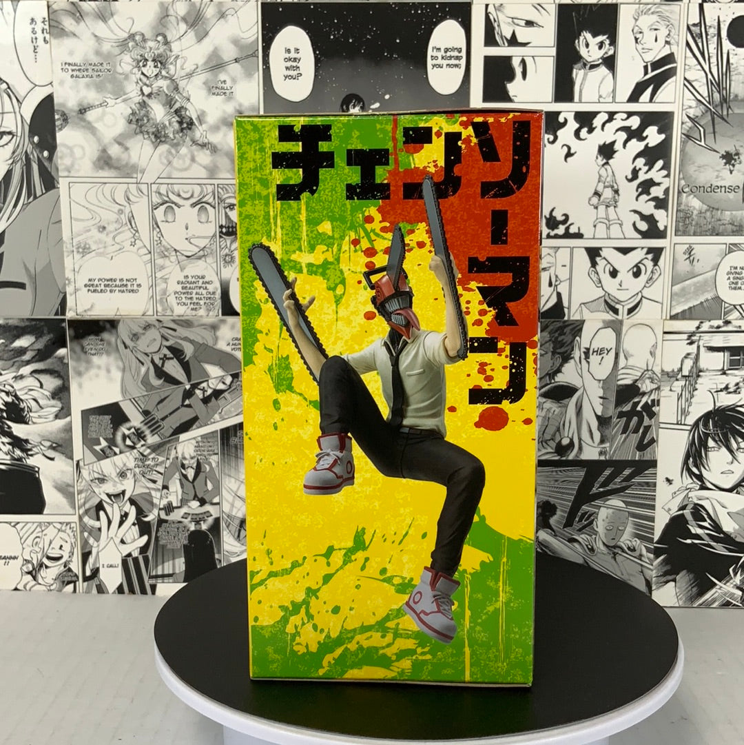 Chainsaw Man - Denji Devil form chokonose perching figure