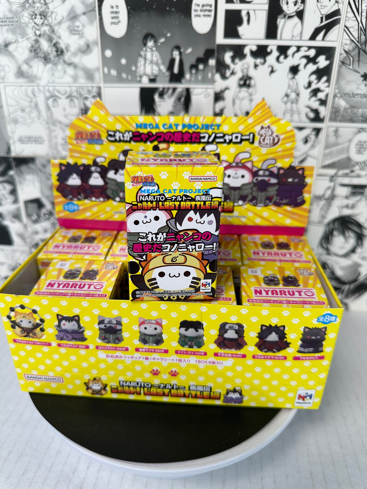 Naruto - Nyaruto! Mega cat project Last battle version (Blind box 1 per purchase)