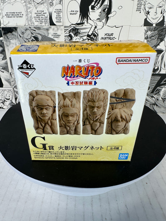 Naruto - Hokage minifigure magnet BLIND BOX G prize Chunin exam kuji “Purchase is for 1 random sealed”