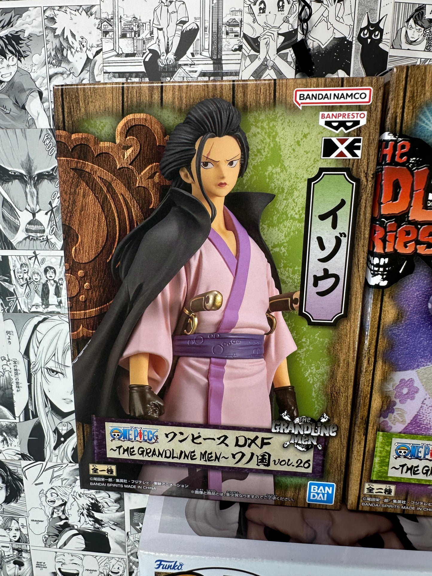 (Lightning pull game)One piece - Large Kaido Funko with O-Tama and Izou bundle