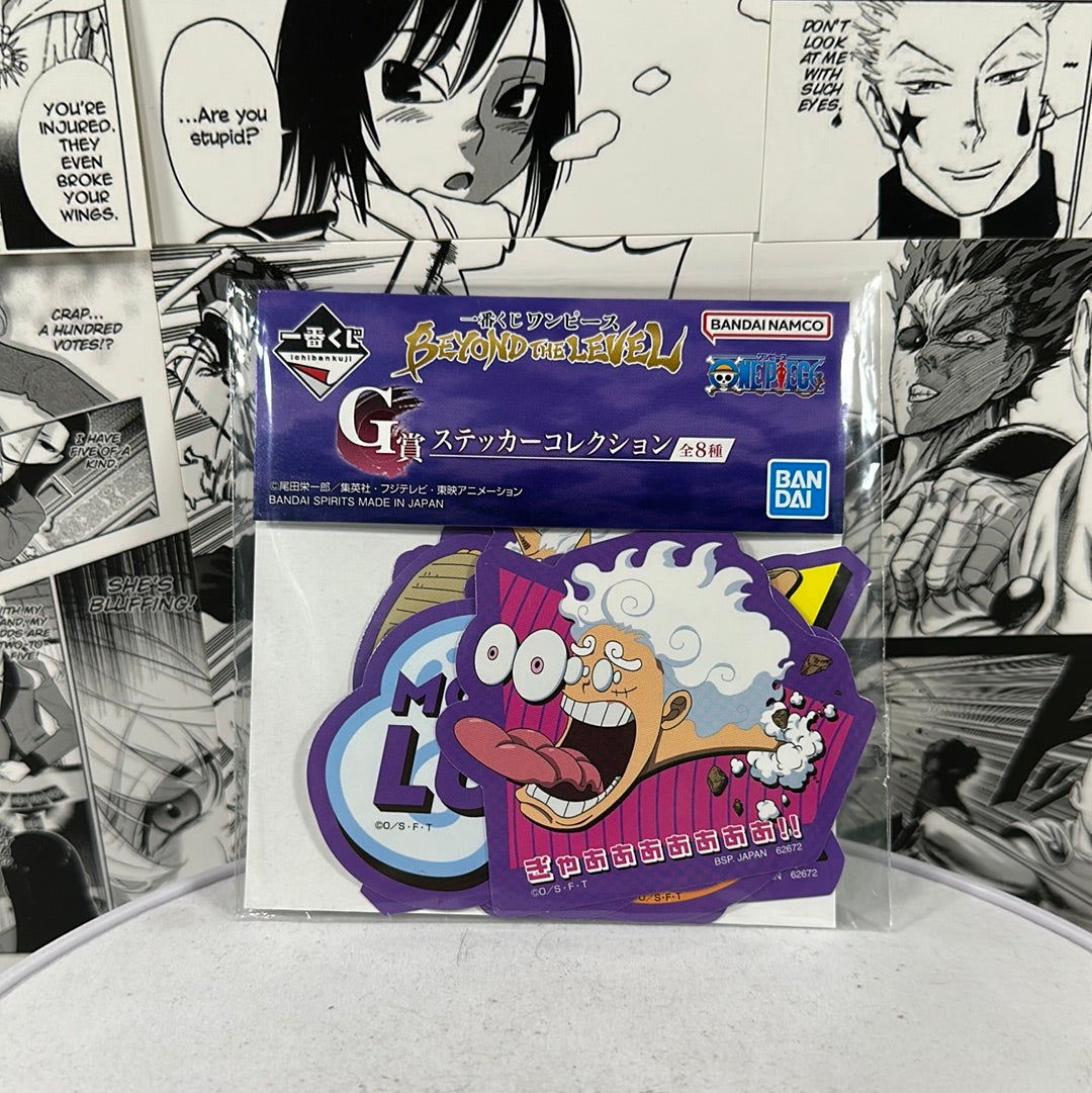 One Piece - Stickers purple Prize G Beyond the Level