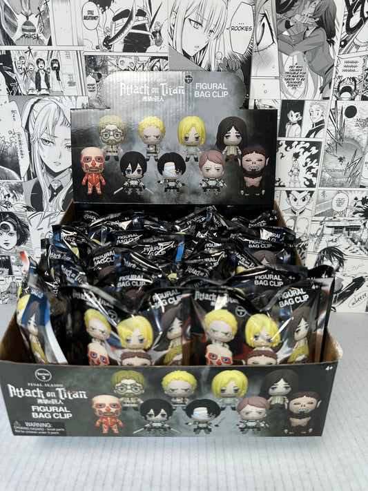 Attack on Titan - Attack on Titan 3D foam bag clip Series 3 blind bag