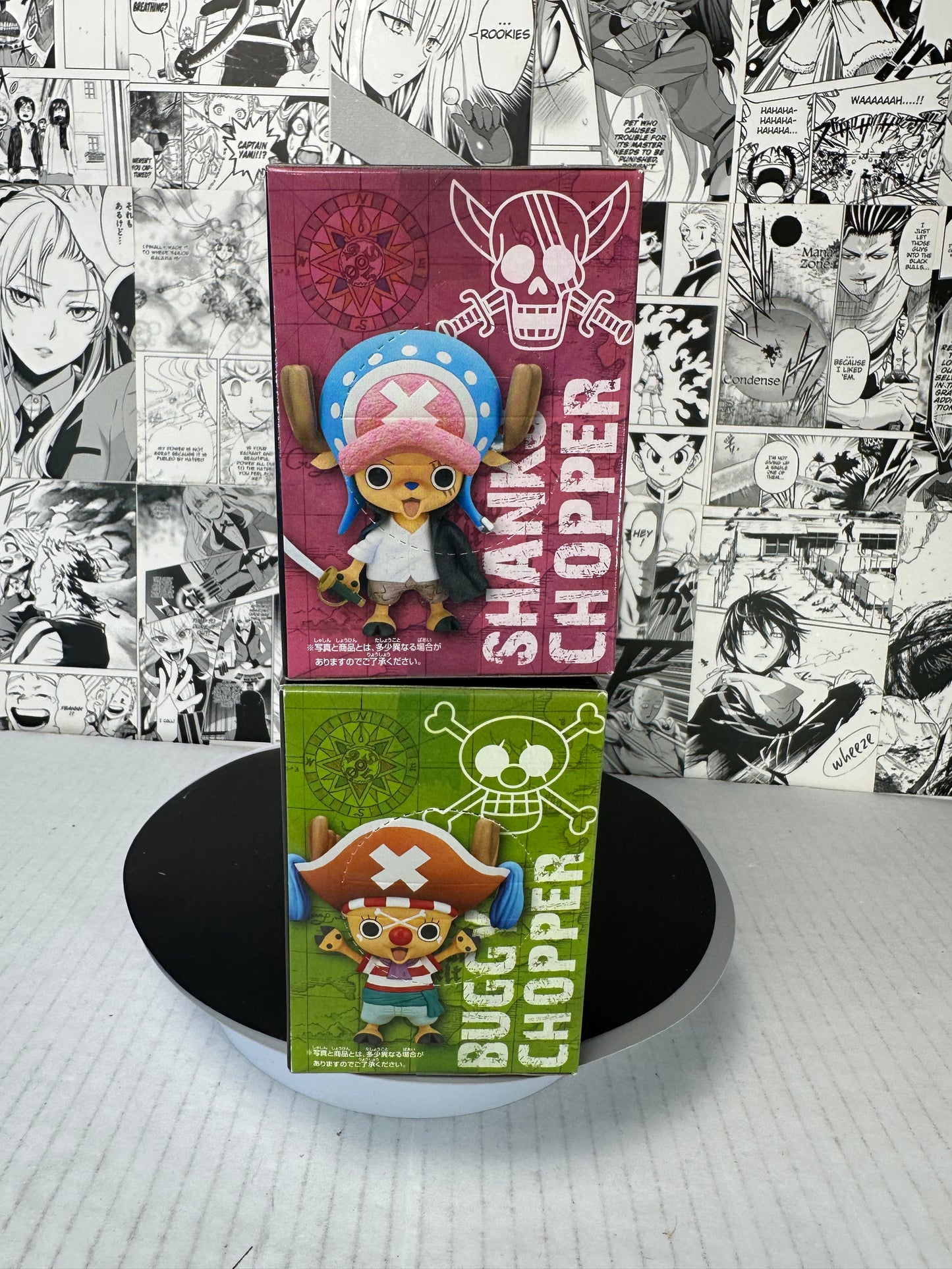 One piece - Chopper captain ver Aim to be a pirate set of 4