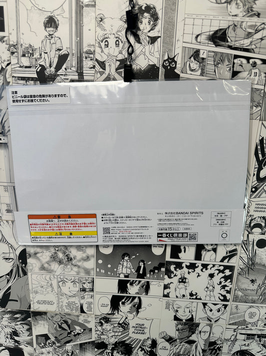 My hero academia - Aizawa, Mirko, All Might and Edge Shot sticker sheet G prize 8.25” X 11.75” Weaving power kuji