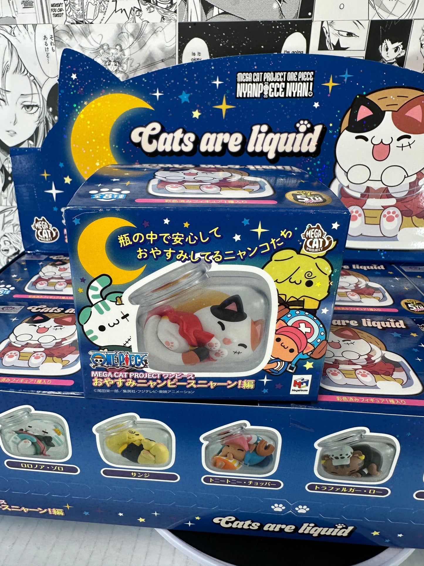 One piece - NyaPieceNyan! Good night! Cats are liquid (Blind box 1 per purchase)