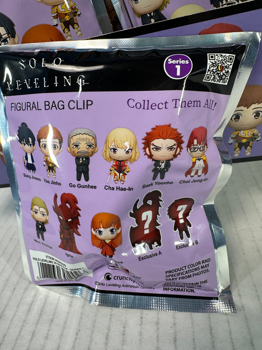 Solo Leveling - Solo Leveling 3D foam bag clip Series 1 blind bag