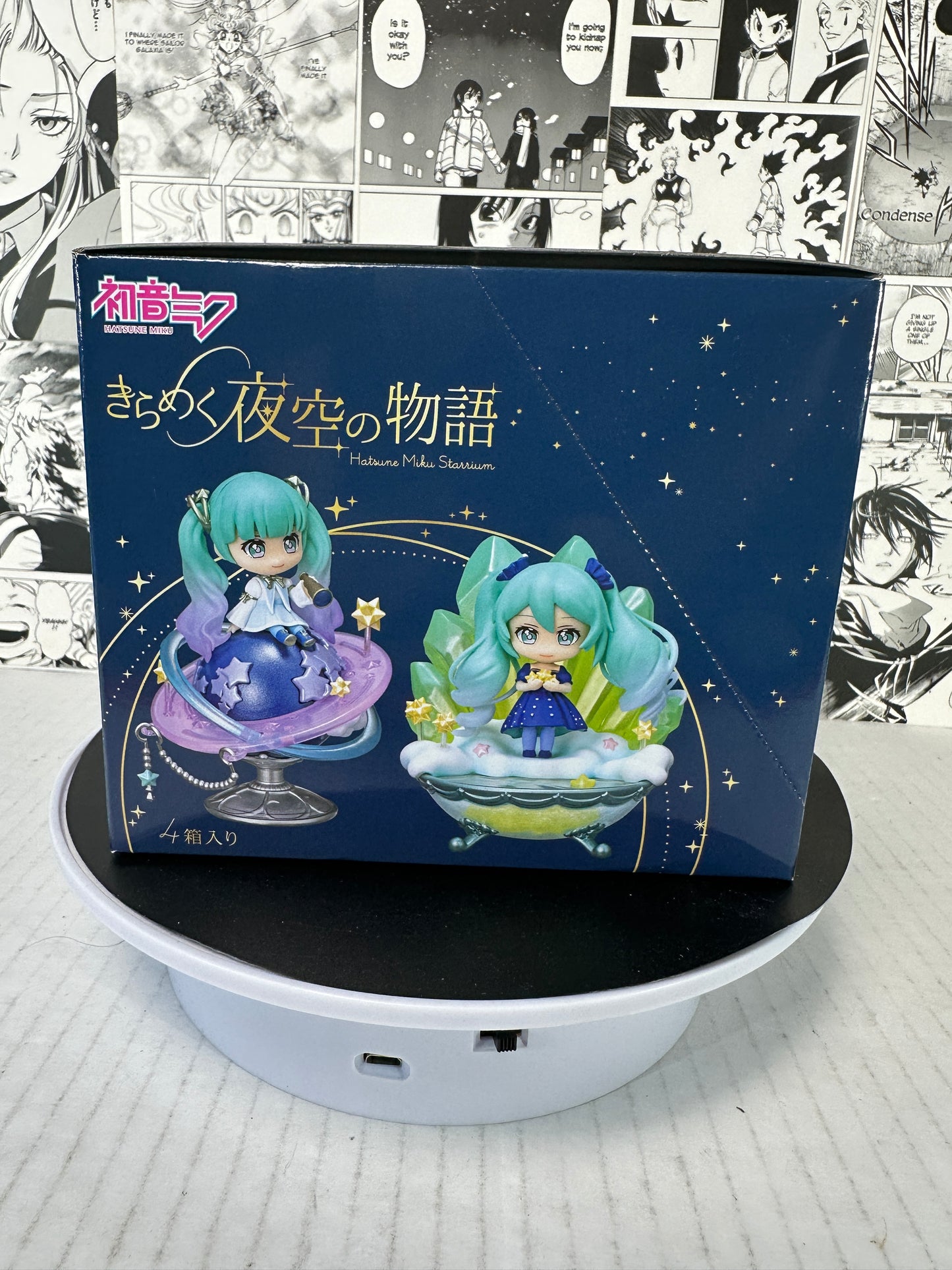 Hatsune Miku - Hatsune Miku Starrium minifigure boxed set of 4