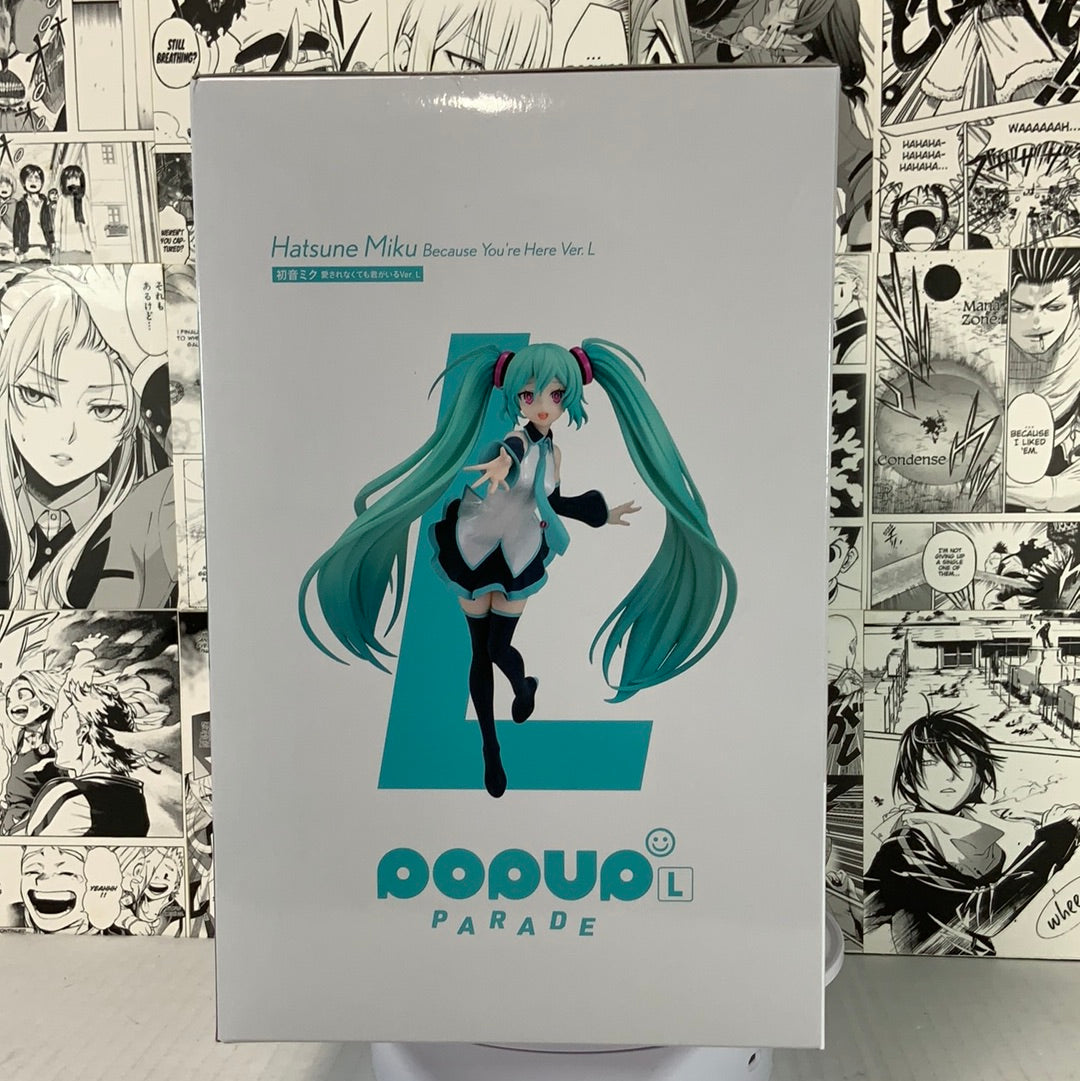 Hatsune Miku because you're here ver. Popup Parade Large