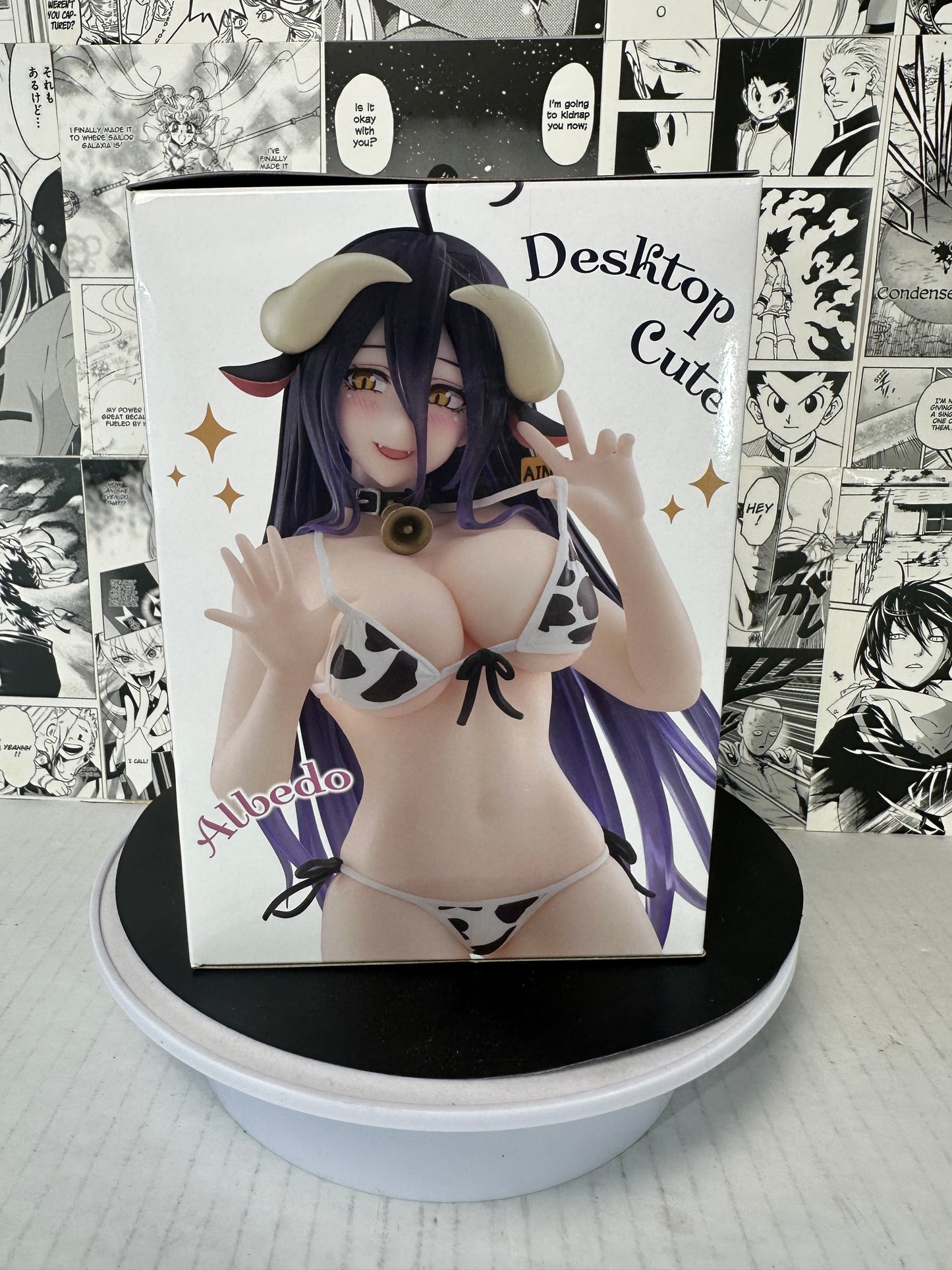 Overlord - Albedo cow print swimsuit ver. Desktop cute