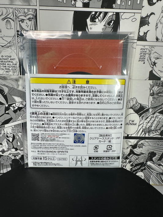 Naruto - Choji assesment card clear case stand H prize Chunin exam kuji