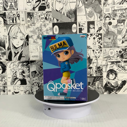 Dragon ball- Qposket- Bulma II (blue jacket)