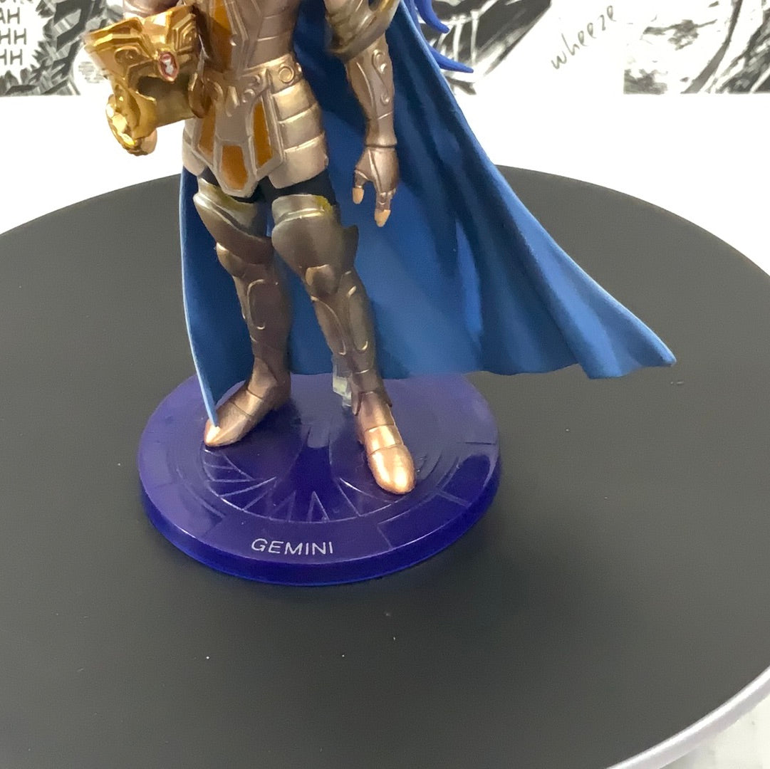 Saint Seiya - Gemini saga (blue hair) 5" Anime figure authentic