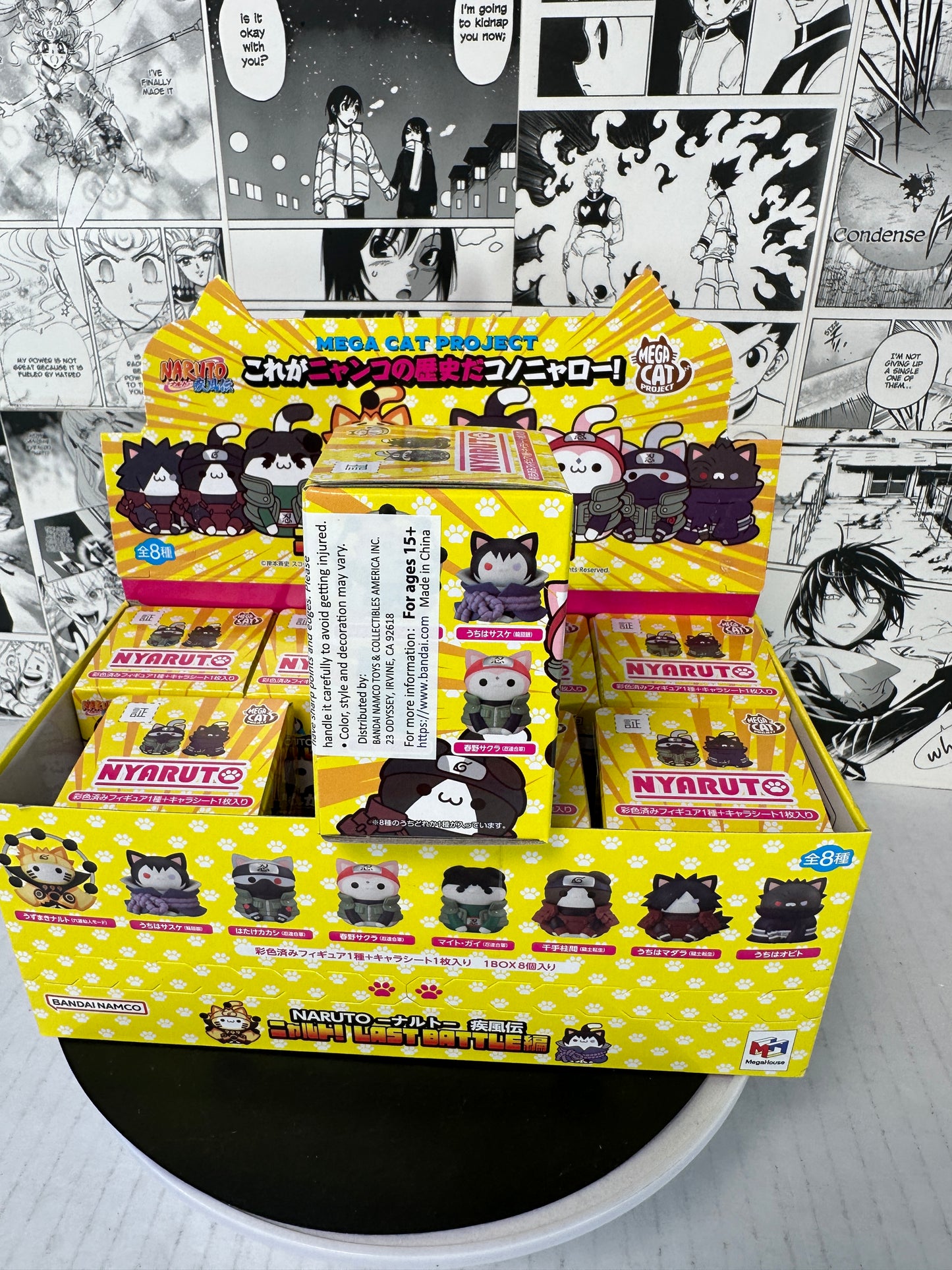 Naruto - Nyaruto! Mega cat project Last battle version (Blind box 1 per purchase)
