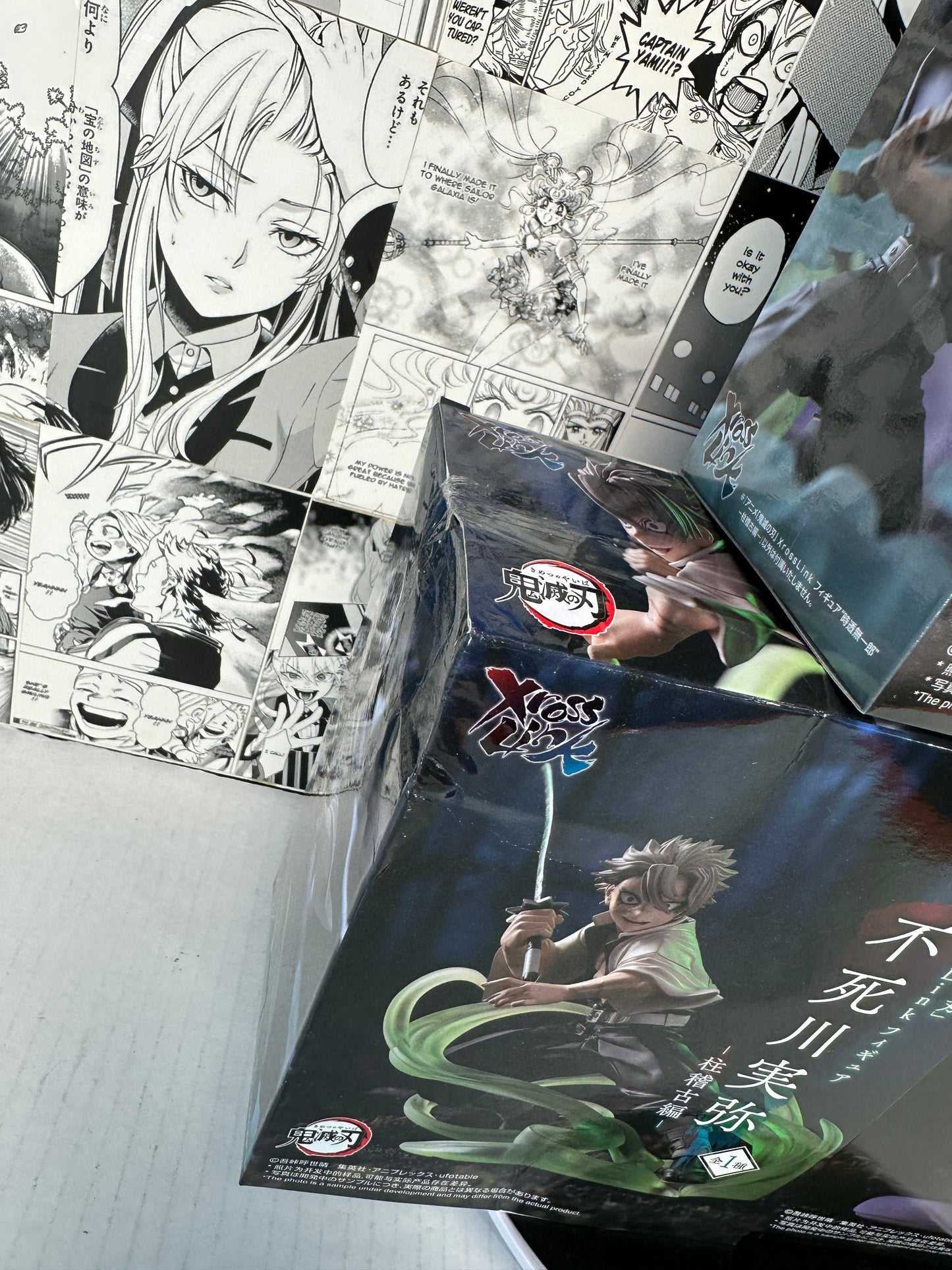 (Lightning Pull Game) Demon Slayer: Kimetsu no Yaiba - Sanemi, Obanai and Tokito Xross Link Bundle (Copy)