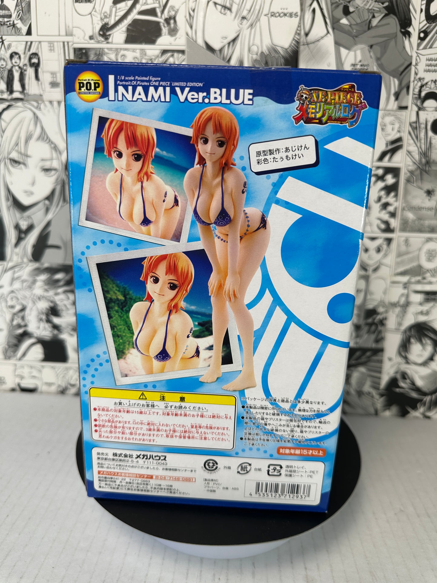 One piece - Nami Ver Blue bikini Portrait of Pirates