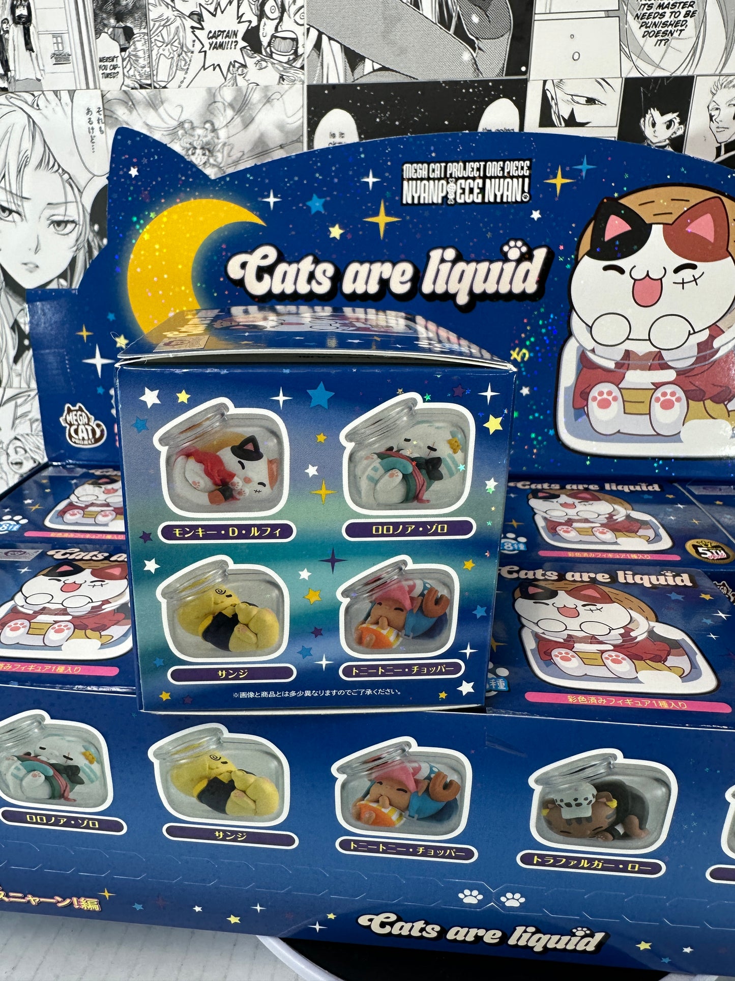 One piece - NyaPieceNyan! Good night! Cats are liquid (Blind box 1 per purchase)