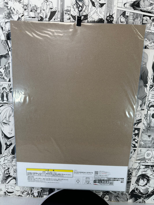 My hero academia - Mirko and Edge shot 11.75”X16.50” poster F prize Weaving power kuji