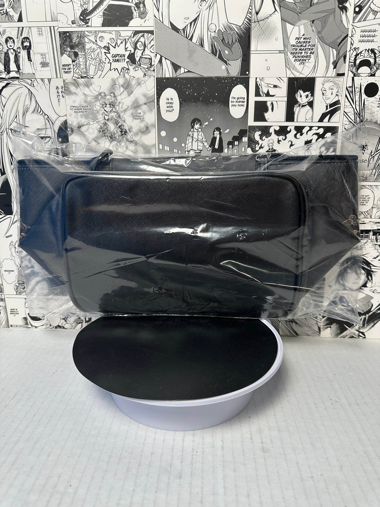Black Butler - Carrying case/lunch bag w/tags (10in X 7in X 8in)
