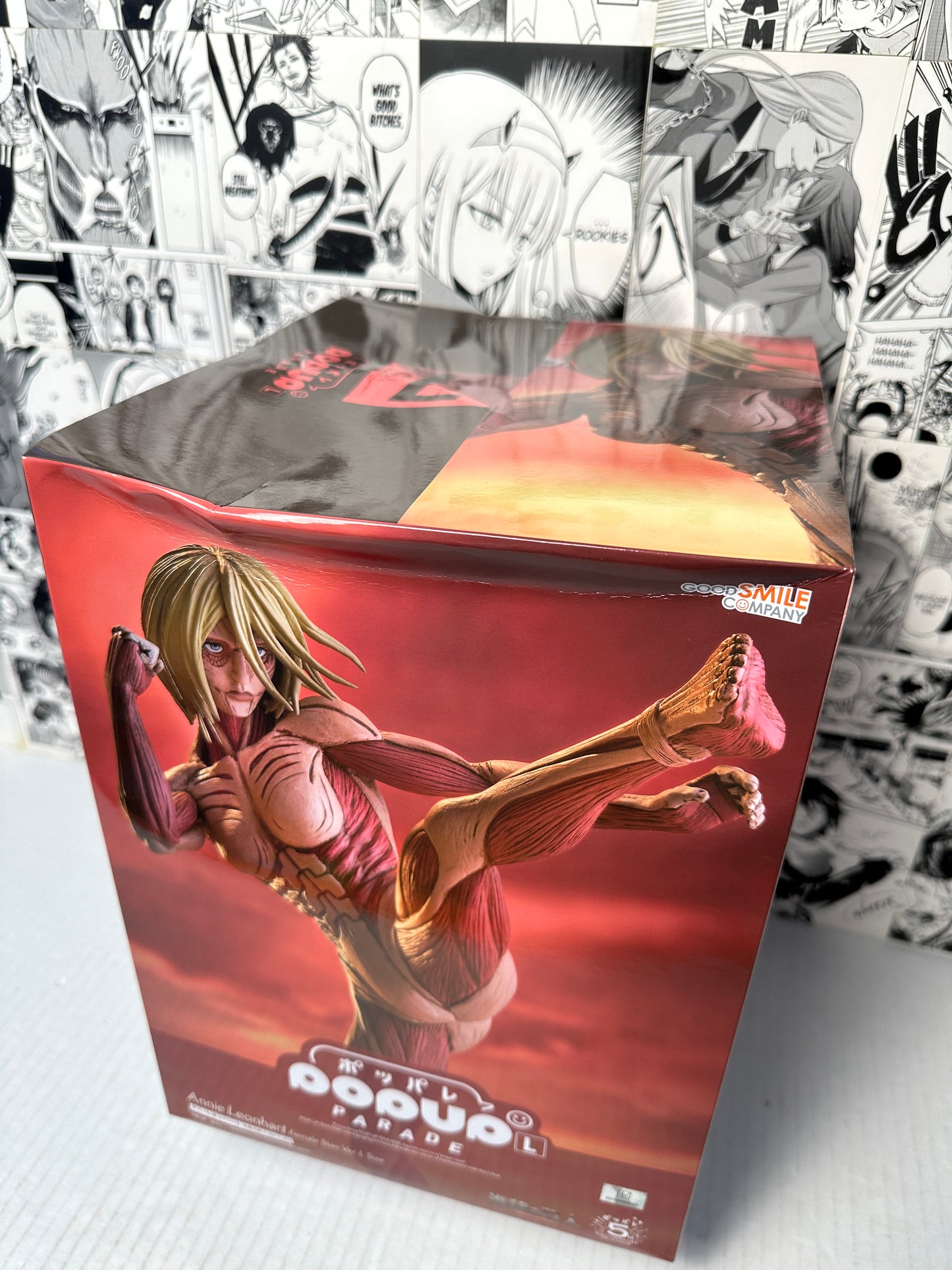 (Lightning Pull Game) Attack on titan - Annie Leonhart Female Titan ver. Pop Up parade L size