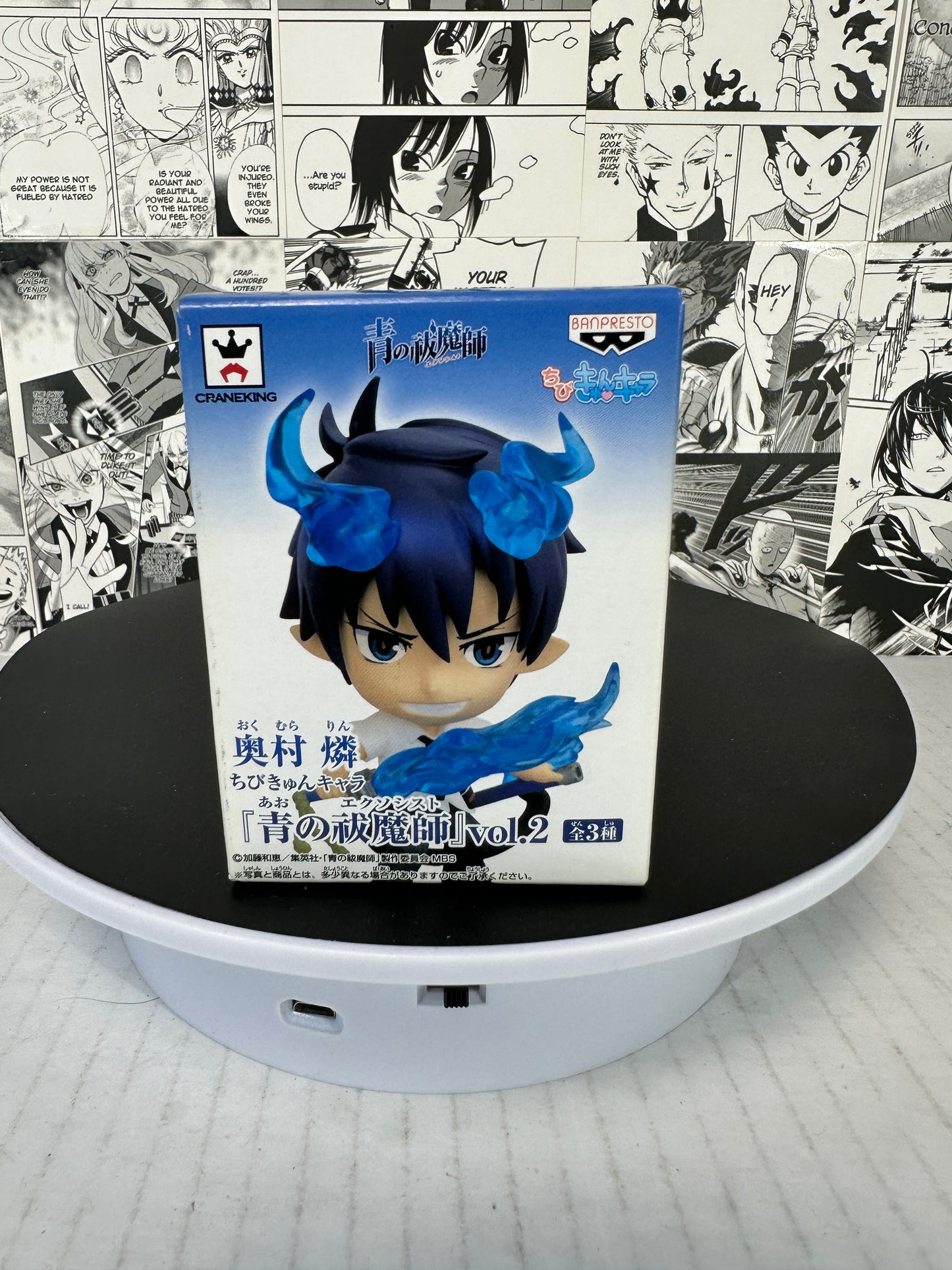 Blue Exorcist - Rin Okumura blue flame ver. chibi kyun-chara (2013)