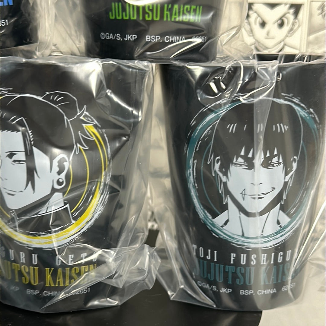 JuJutsu Kaisen - Complete plastic tumbler set Prize F