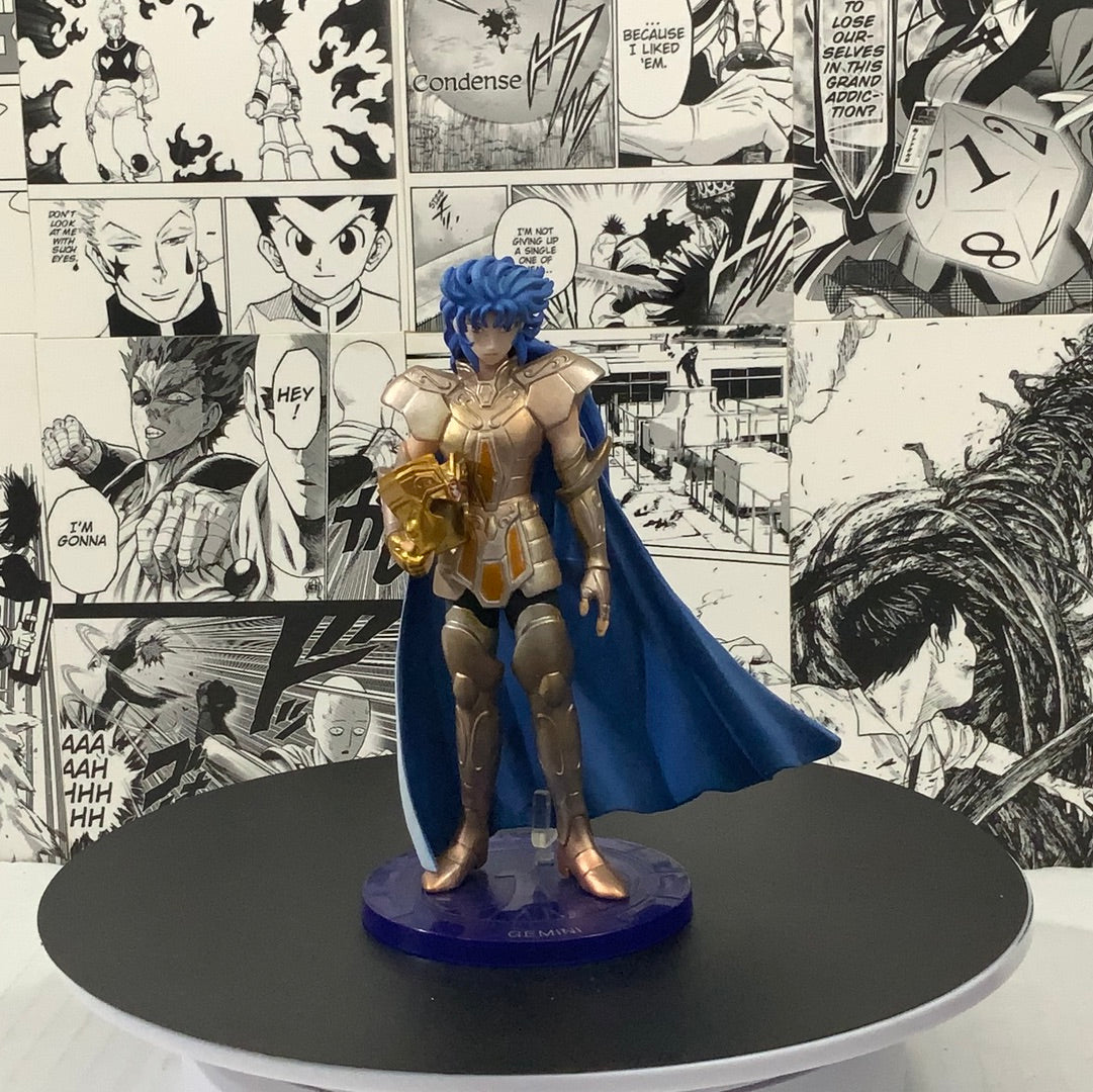 Saint Seiya - Gemini saga (blue hair) 5" Anime figure authentic