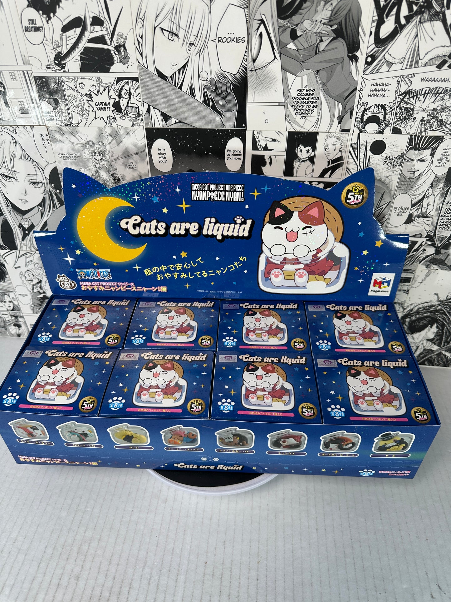 One piece - NyaPieceNyan! Good night! Cats are liquid (Blind box 1 per purchase)