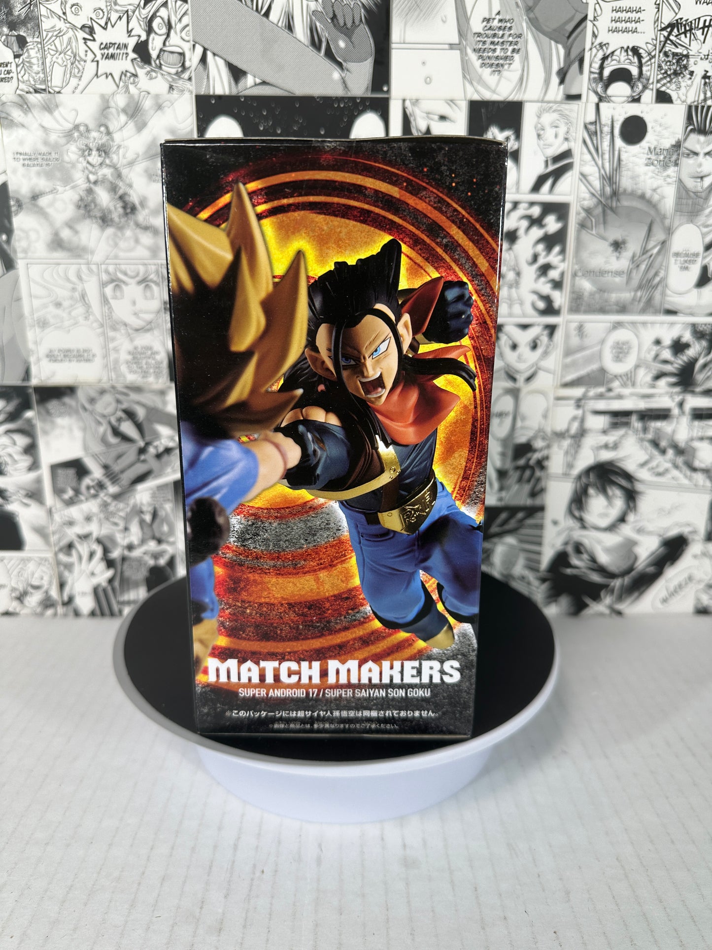 Dragon ball - Super Android 17 Match Makers (vs Super Saiyan goku)