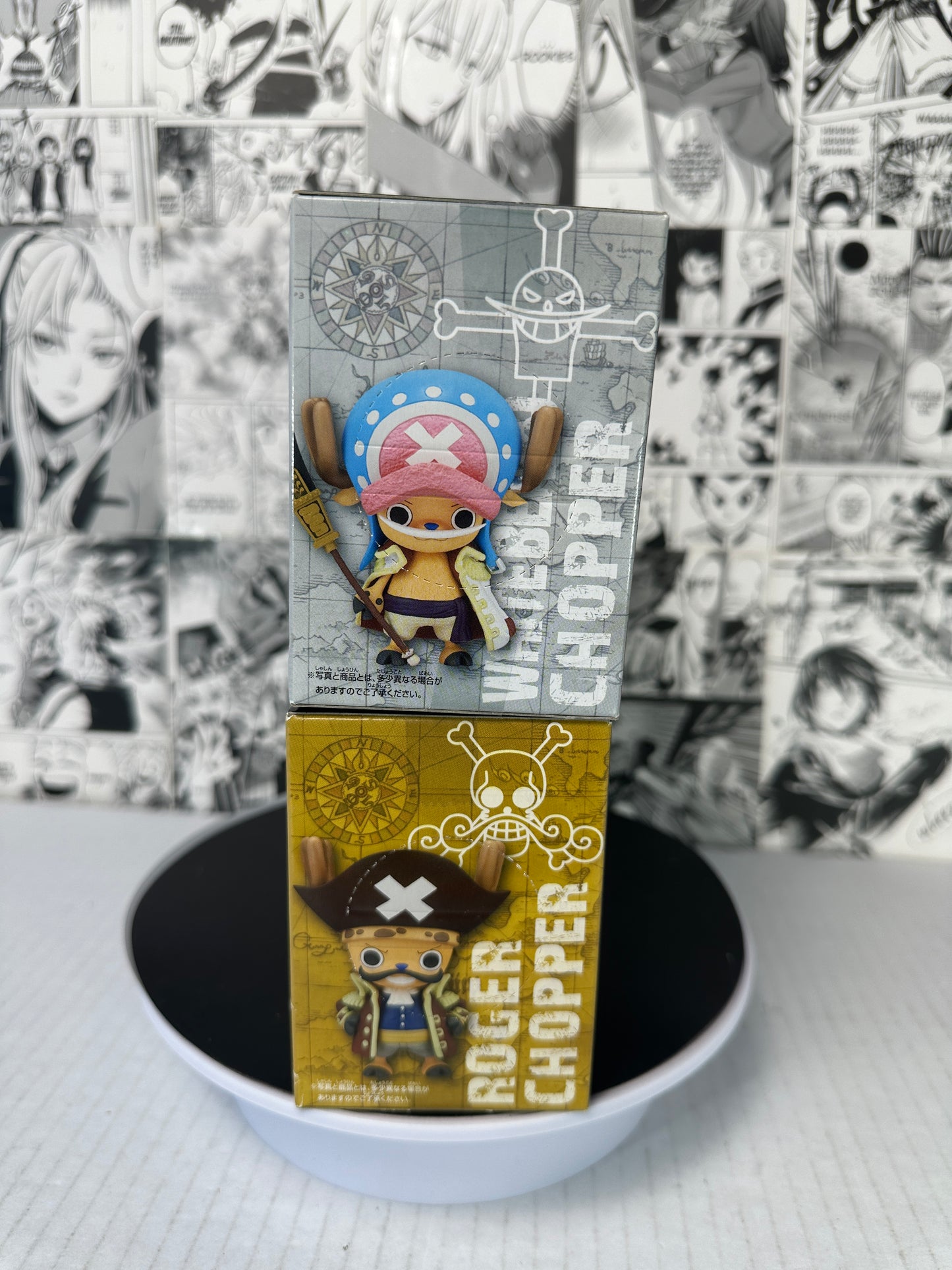 One piece - Chopper captain ver Aim to be a pirate set of 4