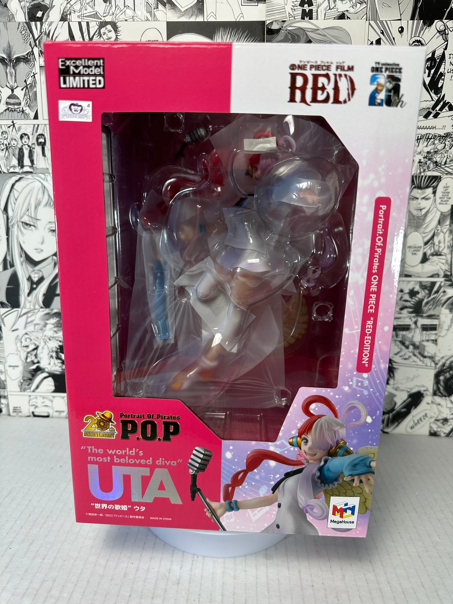 One piece - Uta diva of the world P.O.P Portrait of Pirates