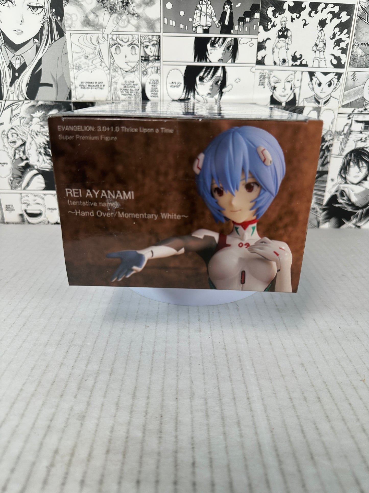 Evangelion - Rei Ayanami Hand over/momentary white