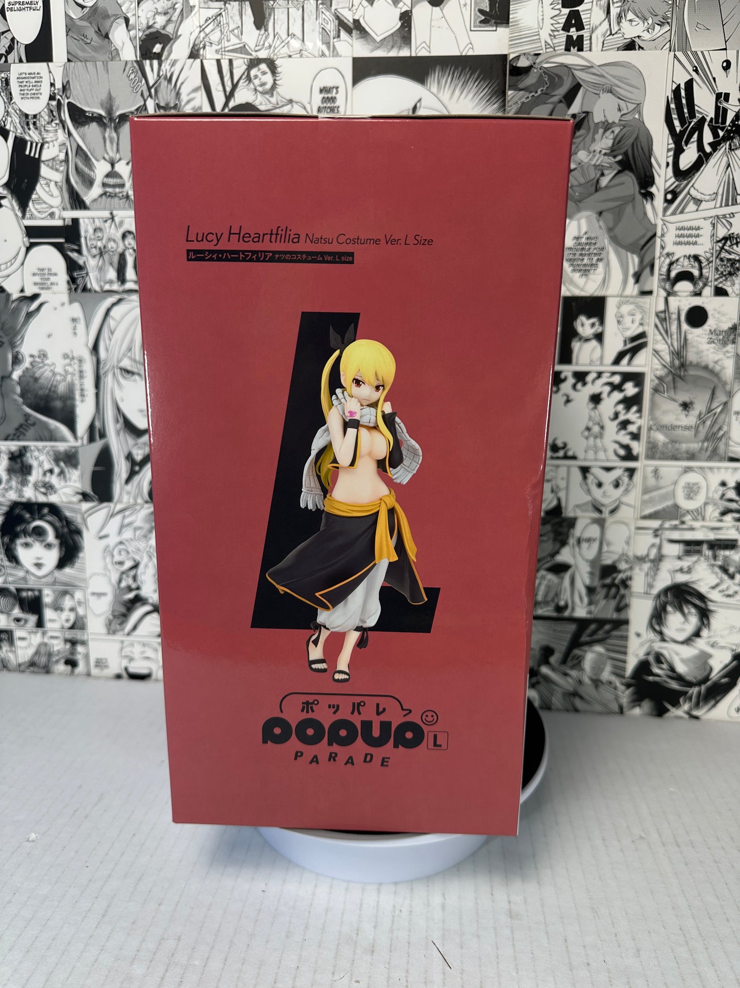 Fairy Tail - Lucy Heartfilia Natsu costume ver pop up parade L size