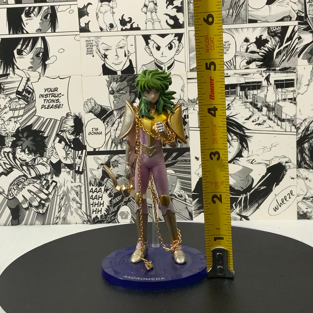 Saint Seiya - Andromeda Gold 5" Anime figure authentic