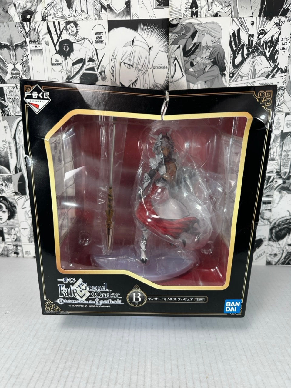 Fate Grand Order - Caenis Lancer Cosmos in the lostbelt *new figure but box is slightly damaged*
