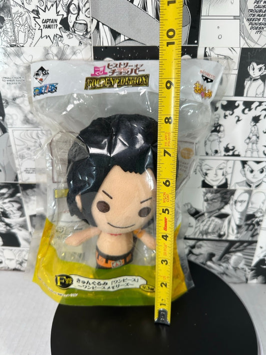 One Piece - Portgas D. Ace 2012 History of chopper Golden edition 8” plush