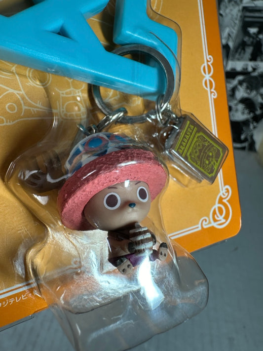 One piece - Tony Tony Chopper Blue carabiner hanger charm 2011