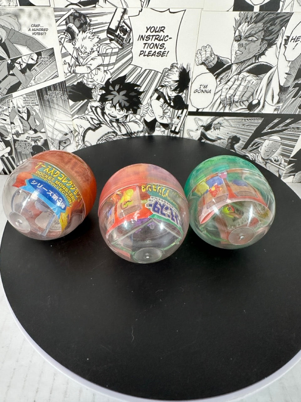 Pokemon - Weezing, Grimer, Victreebel gashapon