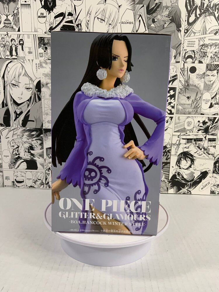 One piece - Boa Hancock- winter style Purple-Glitter&Glamours