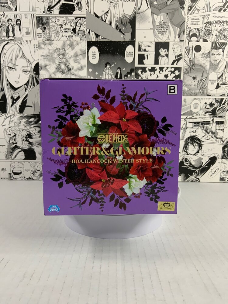 One piece - Boa Hancock- winter style Purple-Glitter&Glamours