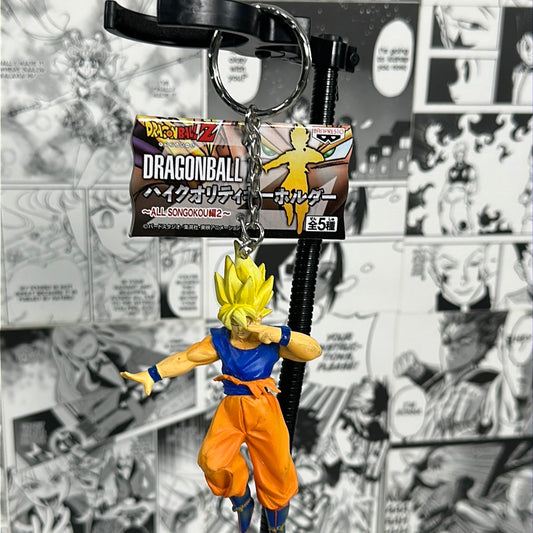 Dragon ball Z - SS Goku (battle damage) HG coloring 3D keychain