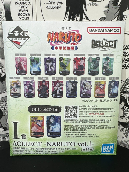 Naruto - Character Acrylic stand BLIND BAG I prize Chunin exam kuji “Purchase is for 1 random sealed”