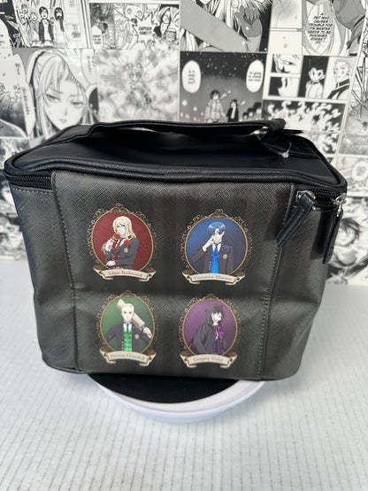 Black Butler - Carrying case/lunch bag w/tags (10in X 7in X 8in)