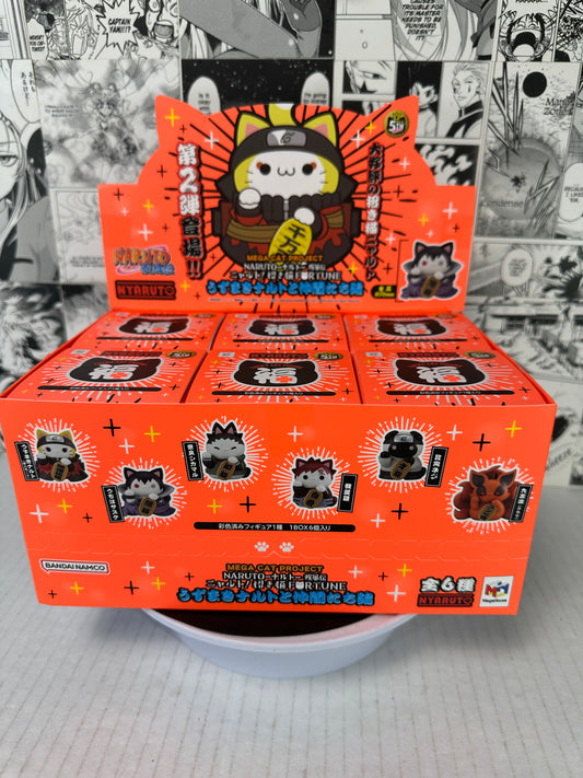 Naruto - Nyaruto! Shippuden beckoning fortune cats Naruto and friends ver. (Blind box 1 per purchase)