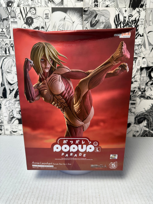 (Lightning Pull Game) Attack on titan - Annie Leonhart Female Titan ver. Pop Up parade L size