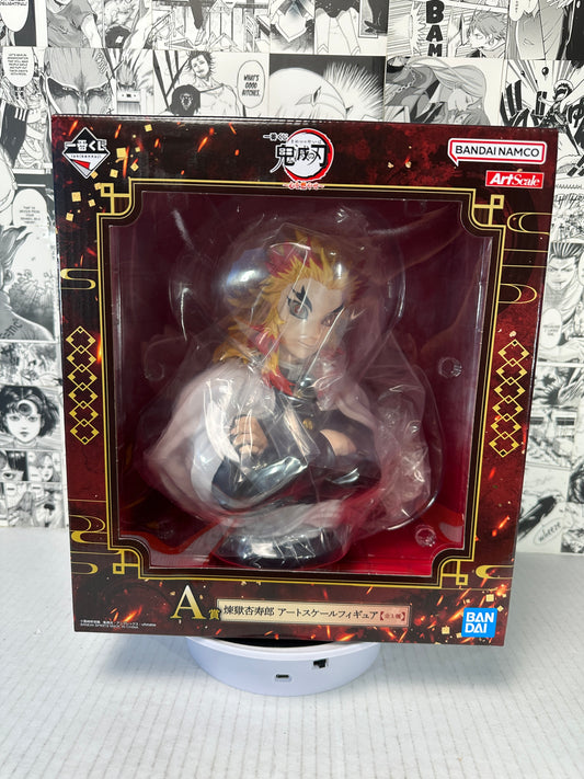 Demon Slayer - Kyojuro Rengoku A prize Art Scale Burn your heart Kuji