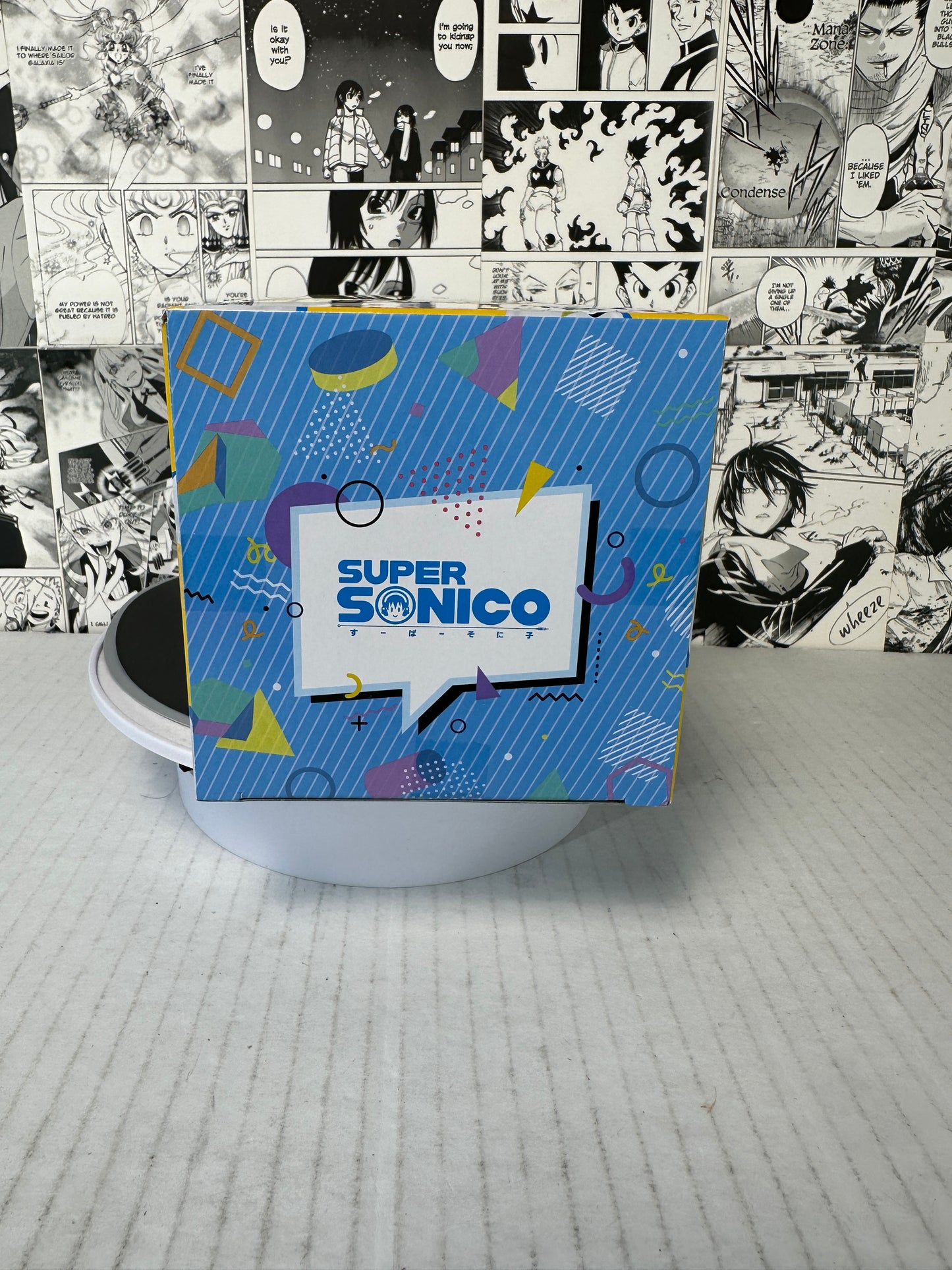 Super Sonico - Super Sonico concept figure 80’s blue color
