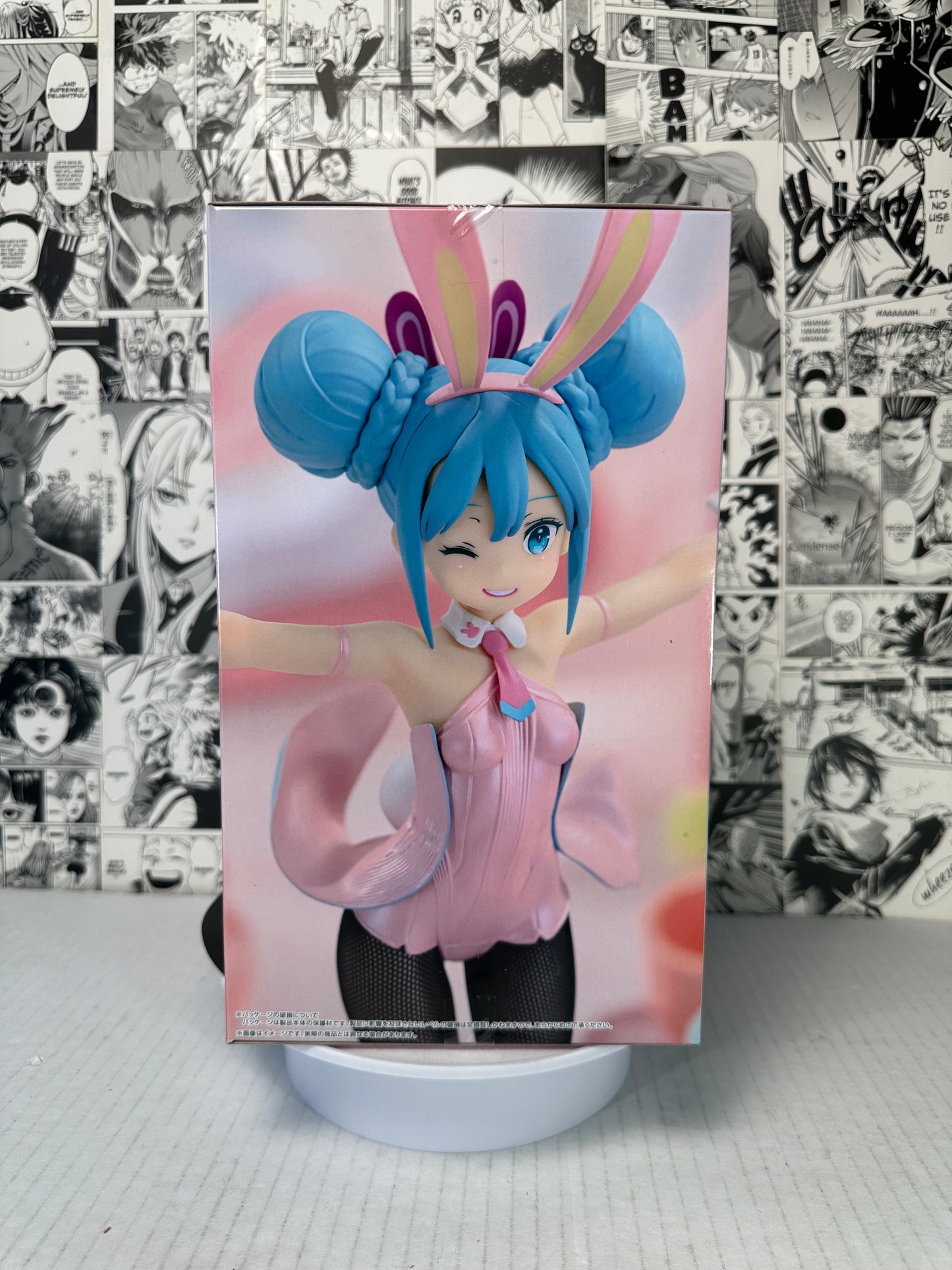 Hatsune Miku - Hatsune Miku wink pearl pink color ver bicute bunnies