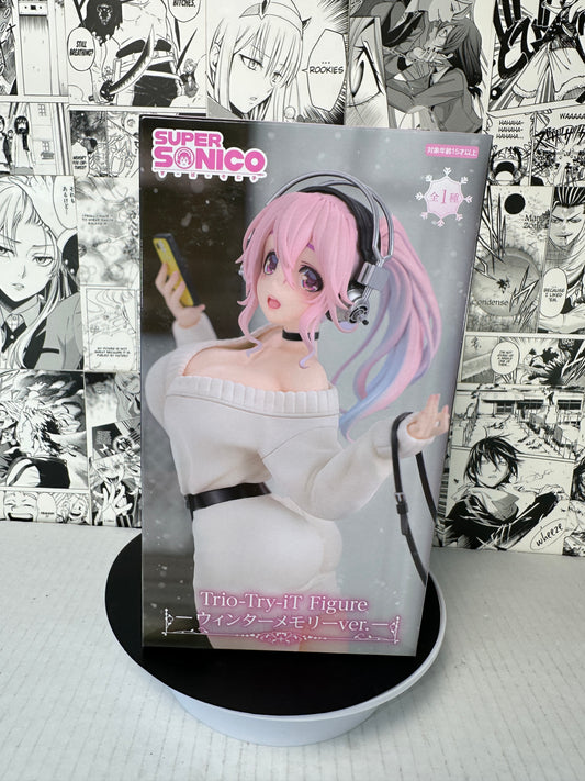 Super Sonico - Super Sonico winter memory ver trio try it figure